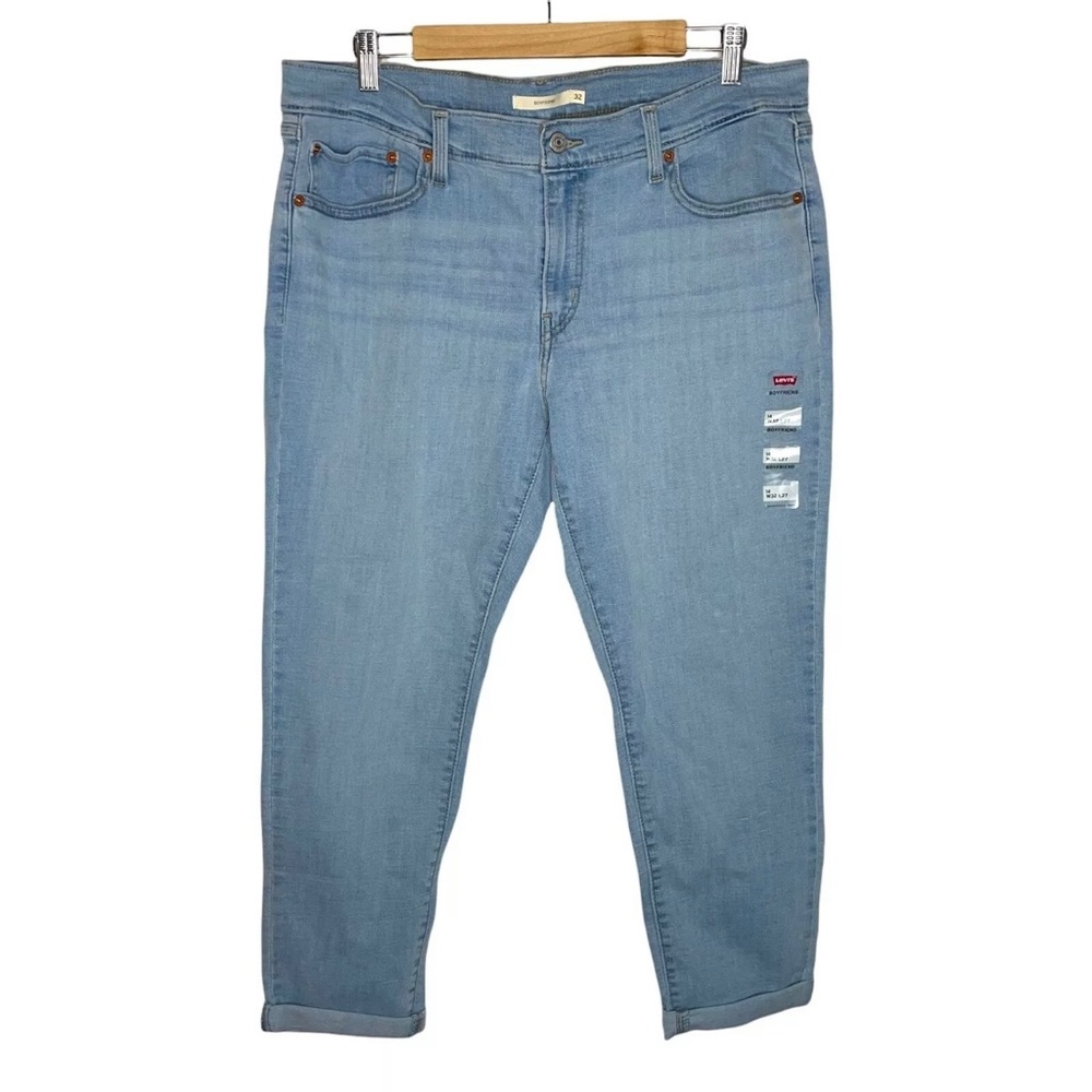 Levi's Boyfriend Jeans Light Wash 32/14